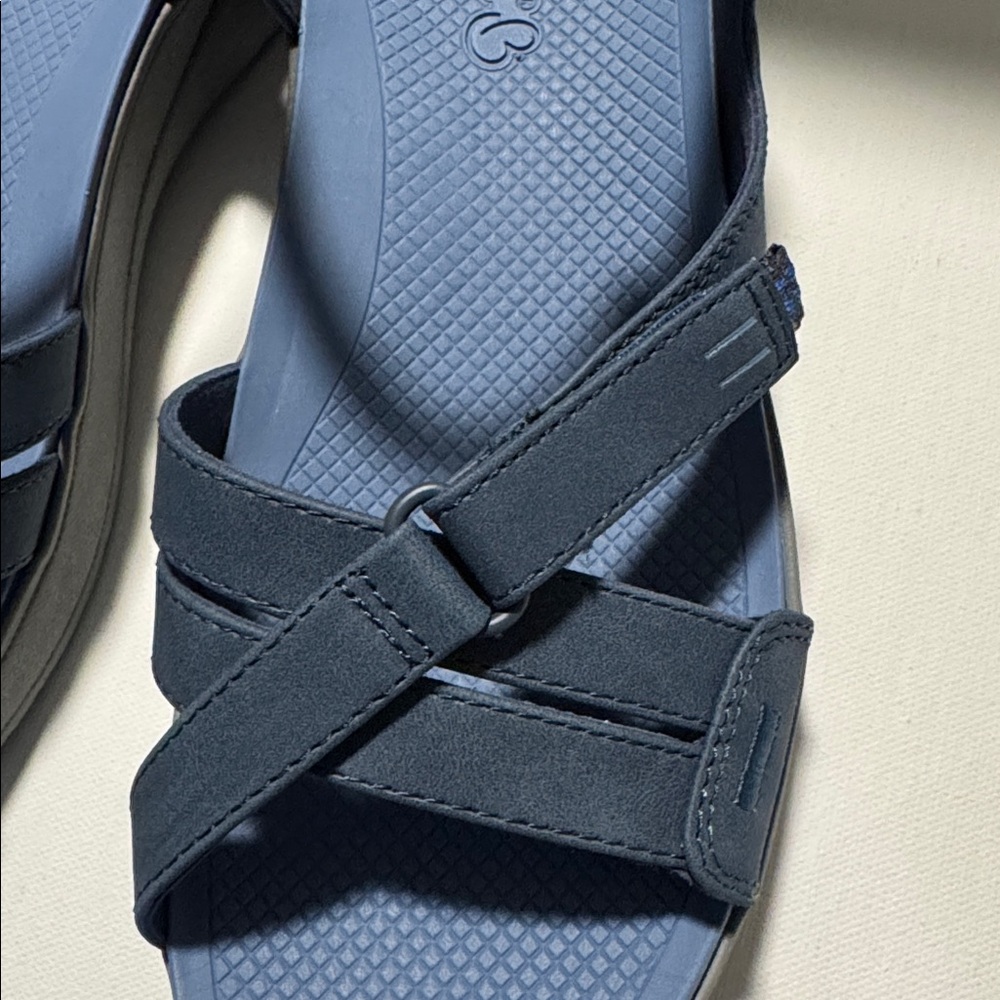 Baretraps Comfort Sandals Womens 9.5 Navy Tracey - Picture 3 of 6